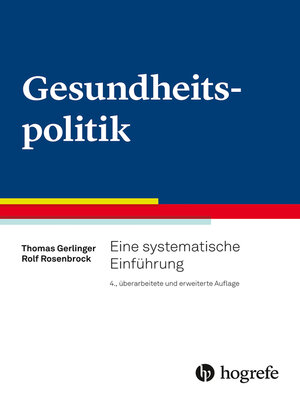 cover image of Gesundheitspolitik